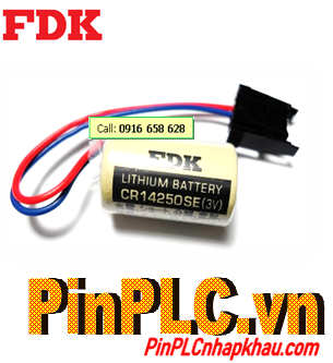 FDK CR14250SE, Pin nuôi nguồn PLC FDK CR14250SE 1/2AA 850mAh chính hãng _Xuất xứ NHẬT
